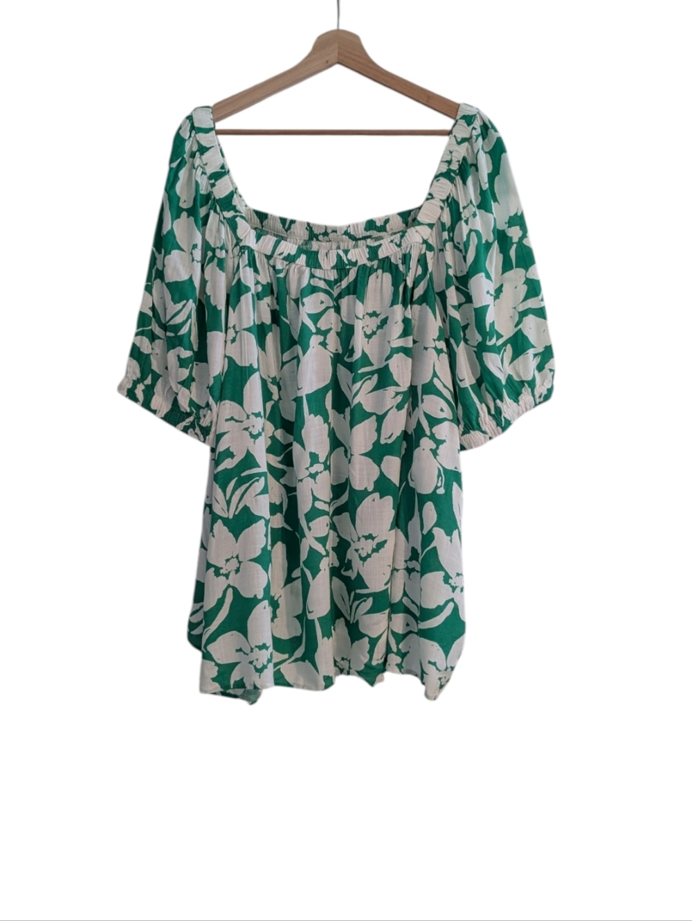 Sonoma Floral Print Puff Sleeve Top NWT